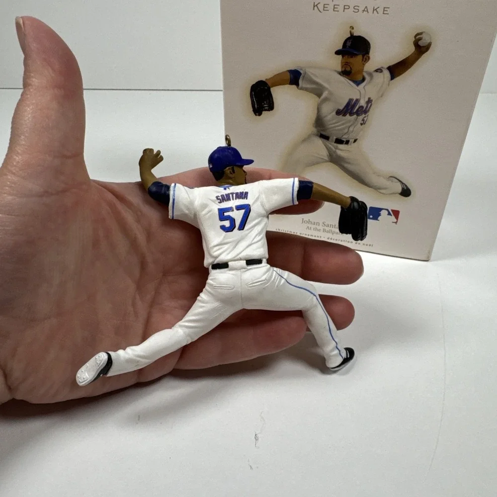 Hallmark JOHAN SANTANA At the BALLPARK Keepsake Christmas Ornament 2009